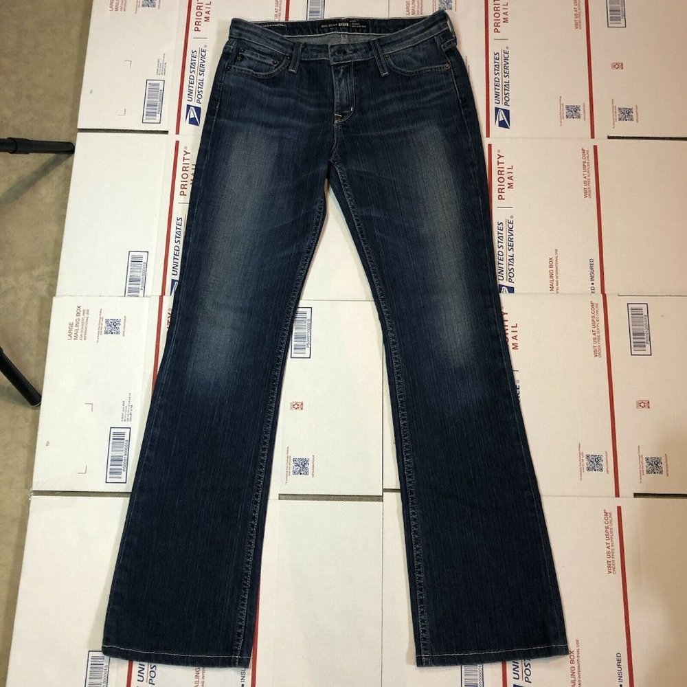 Buckle BIG STAR Hazel Mid Rise Boot Stretch Denim Jeans Size 28 L
